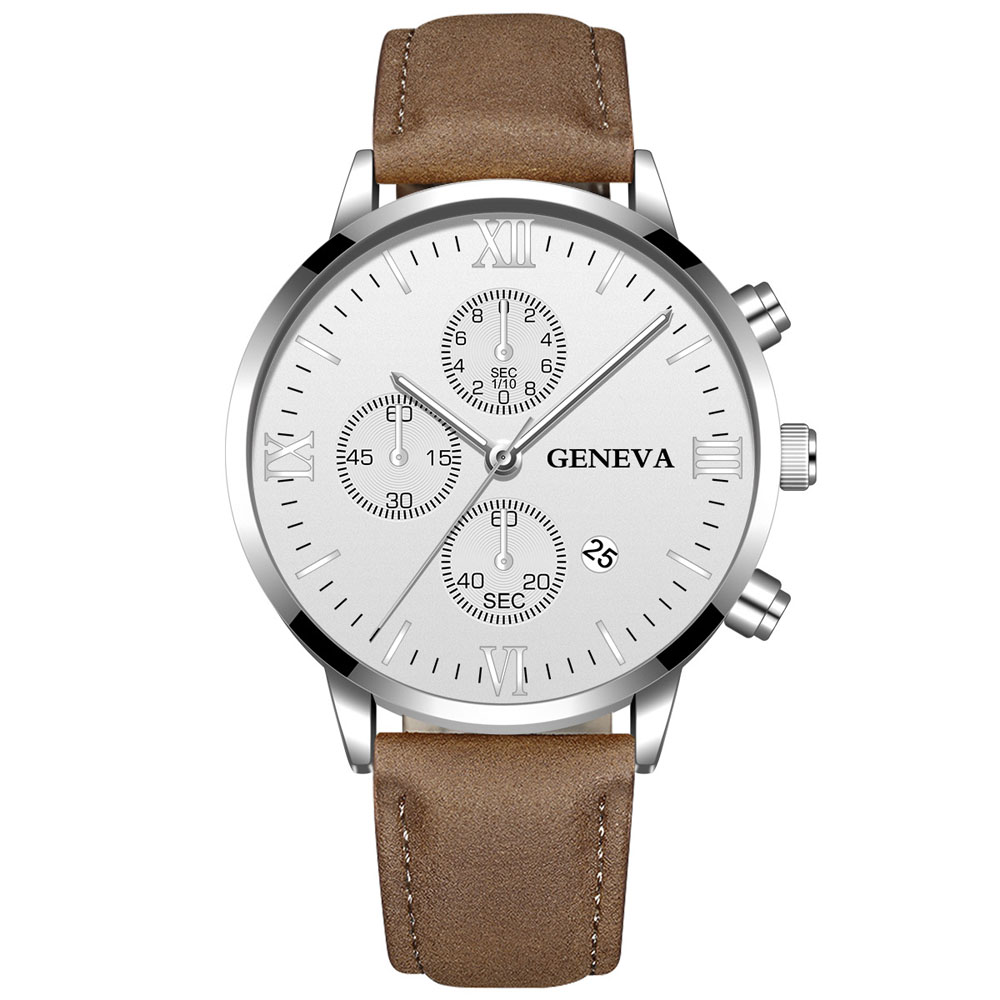 Luxury Watch Top 10 - Genf Mode Männer Datum Legierung Fall