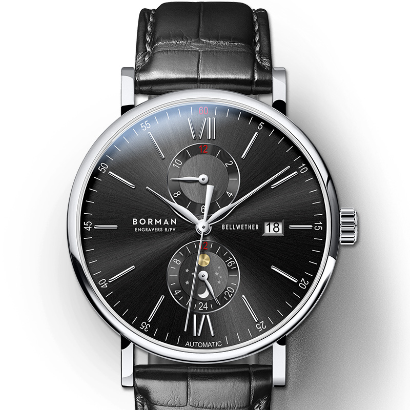 Luxury Watch German - BORMAN Seagull Herren Automatische Mechanische Uhr