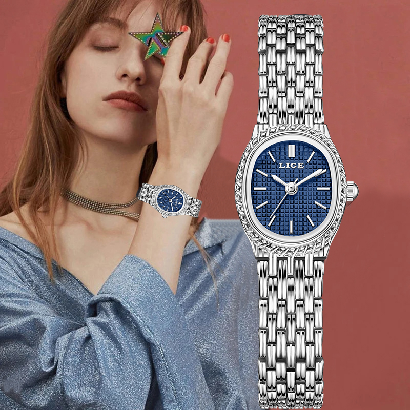 Luxury Watch Ladies - LIGE Mode Luxus Quarz Frau Uhr