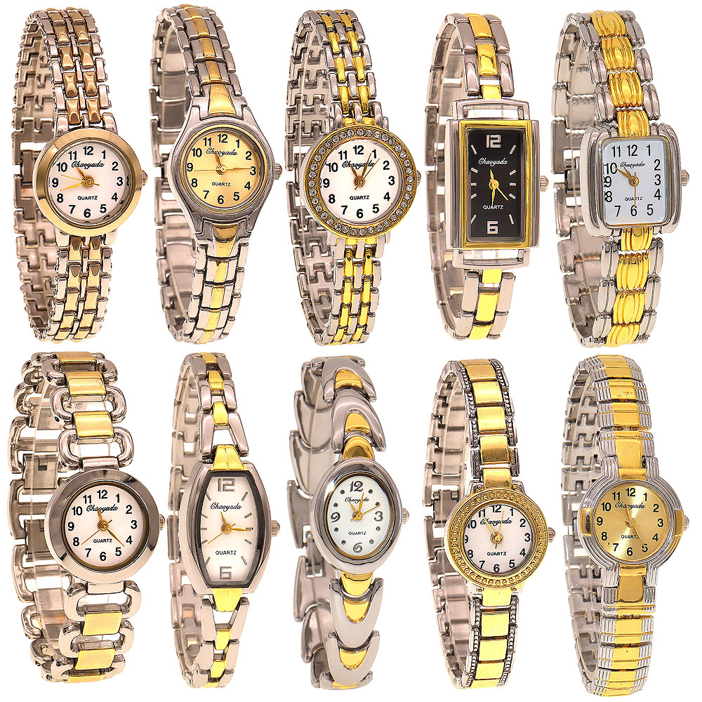 Luxury Watch Ladies - 10 Stück/Set, Gemischte Elegante Damenuhren Luxus-Armbanduhren