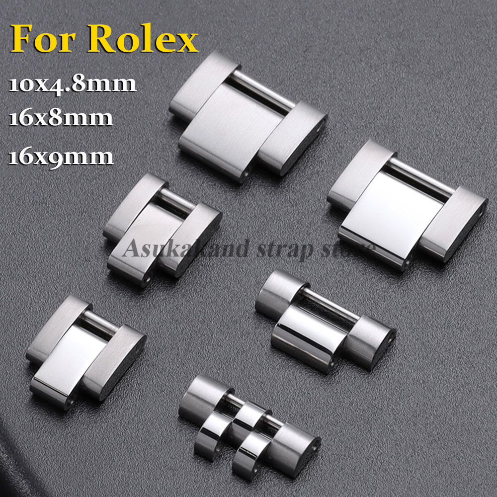 Luxury Watch Unique - 16x8mm/16x9mm/10x4.8mm Metall-Verlängerungsstück für Rolex President Oyster