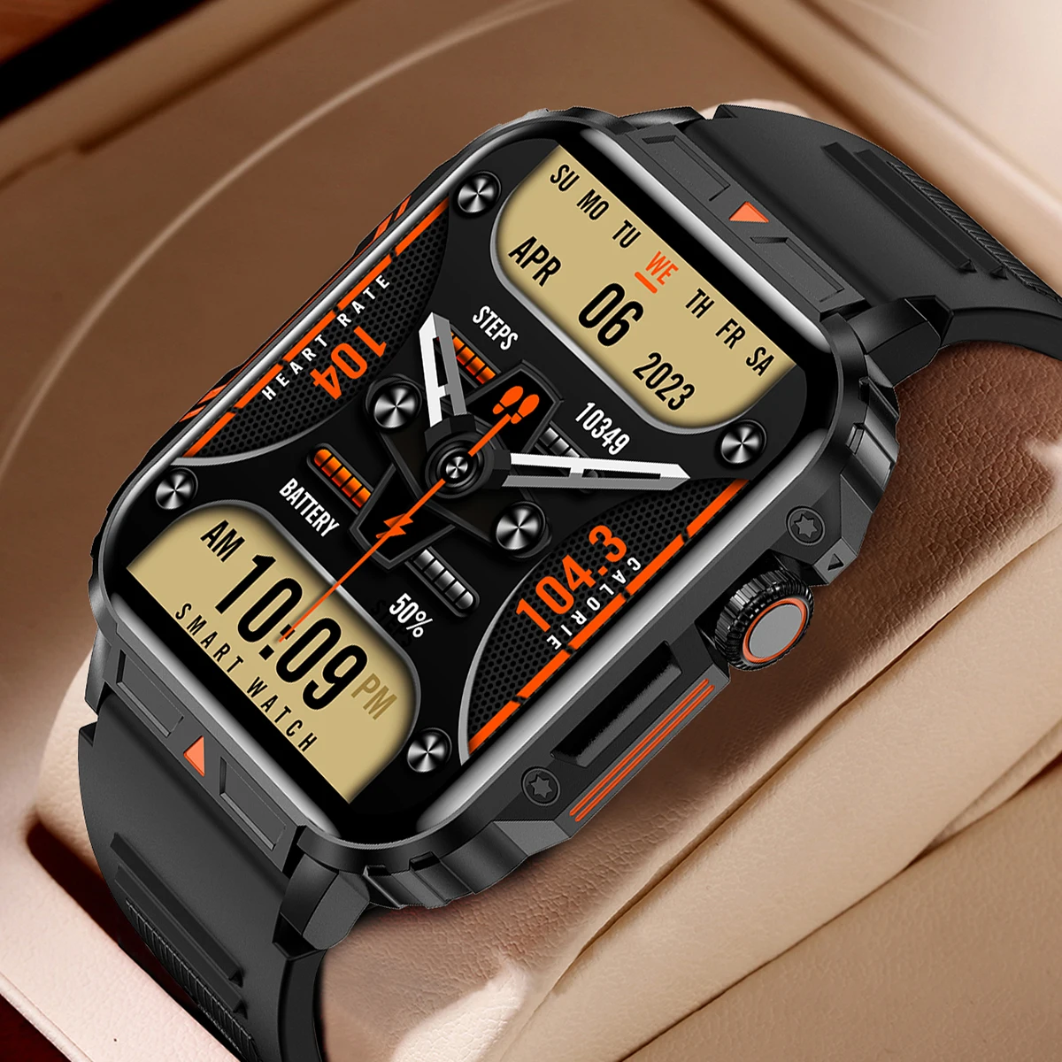 Luxury Watch German - 2026 Luxus Militär Smartwatch für Herren