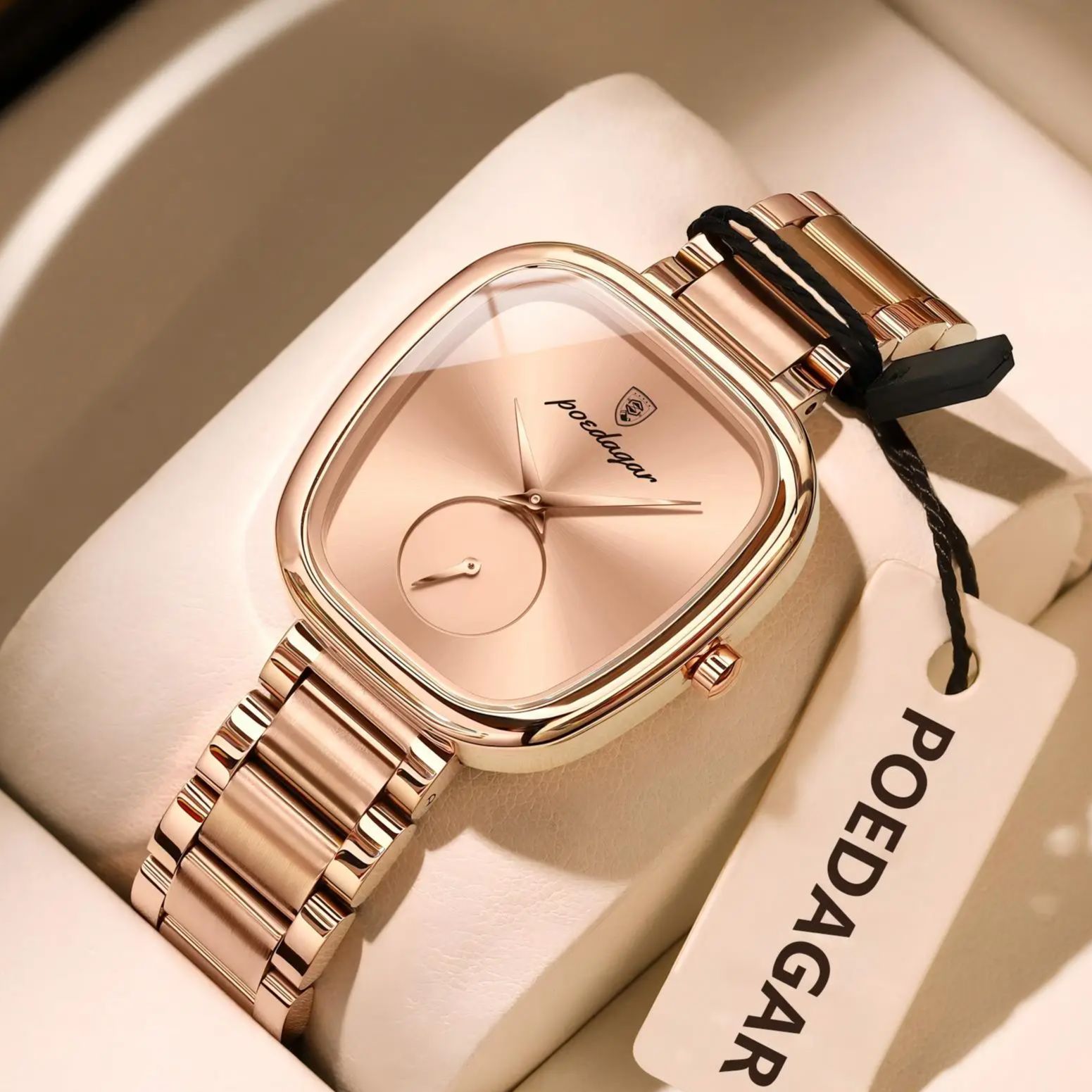 Luxury Watch Top 10 - POEDAGAR Top Mode Frau Armbanduhr Wasserdicht
