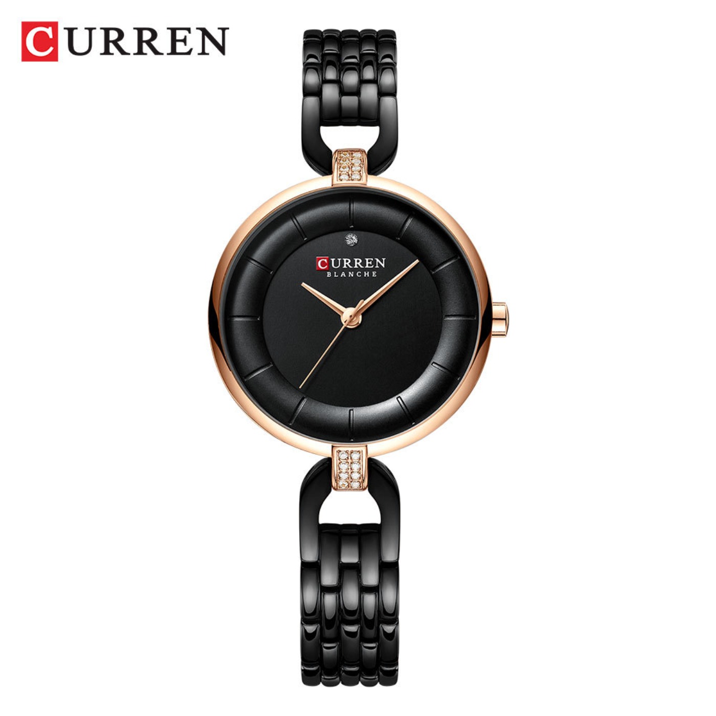 Luxury Watch Ladies - Damenuhr CURREN, Luxusmarke, modisch, lässig, Damen-Quarz-Armbanduhr,