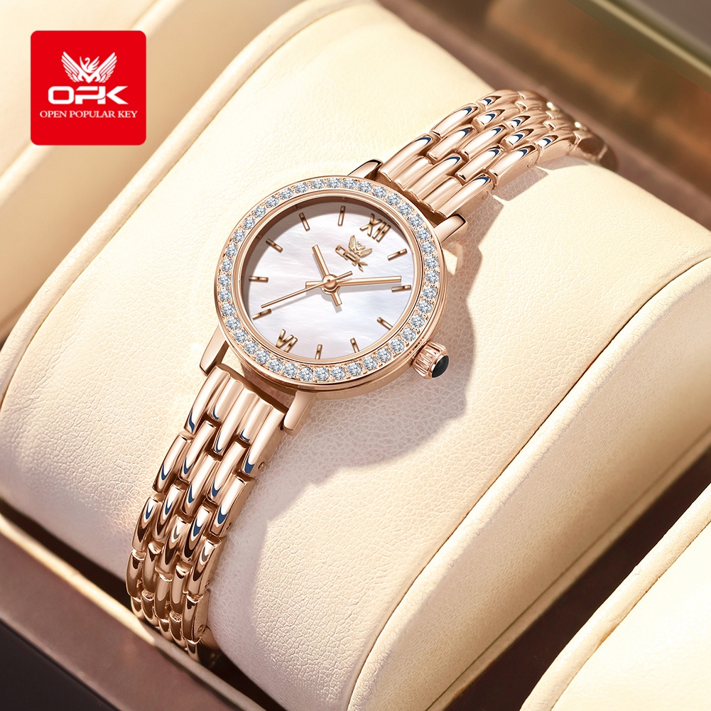 Luxury Watch Diamond - OPK 6063 Leichte Luxusuhr für Damen,