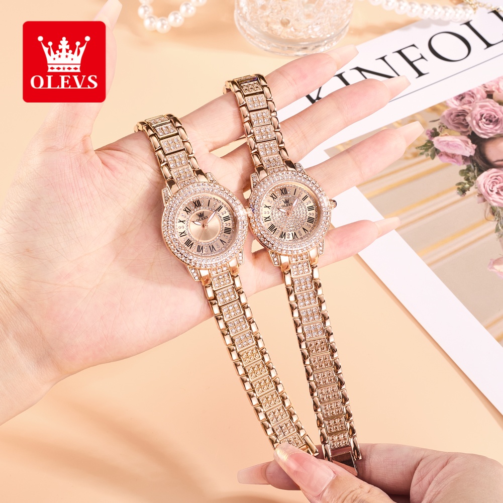 OLEVS Luxusmode Damenuhren Dia – Luxury Watch Diamond Bewertung und Preis