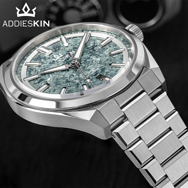 AddiesKin K006 Ice Crack Titan – Luxury Watch Green Dial Bewertung und Preis
