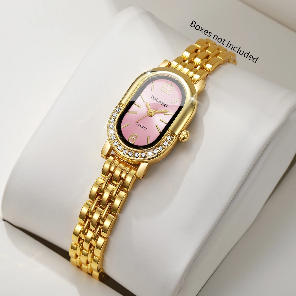 Luxuriöse Strass-Damen-Quarzuh – Luxury Watch Ladies Bewertung und Preis