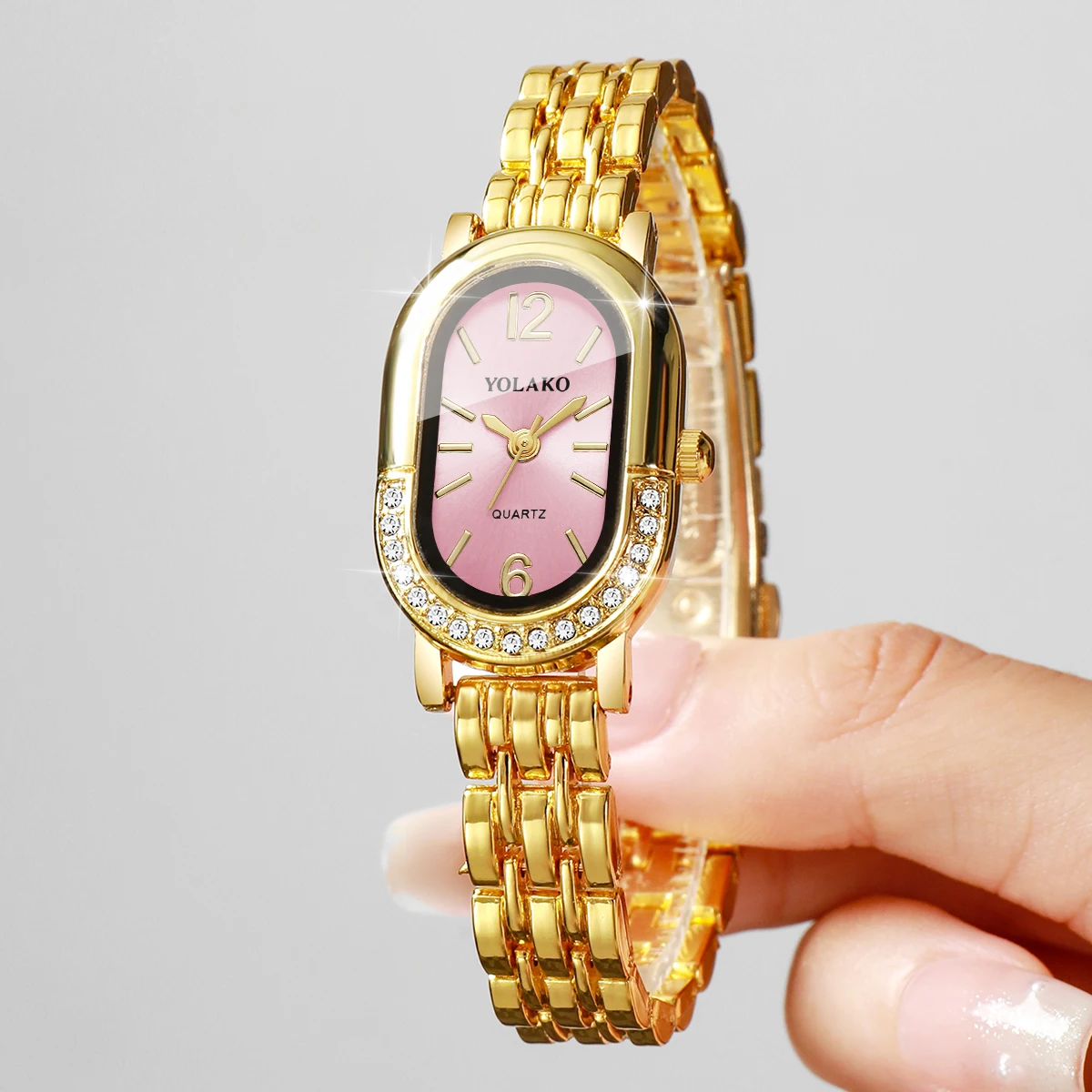 Luxuriöse Strass-Damen-Quarzuh – Luxury Watch Ladies Bewertung und Preis