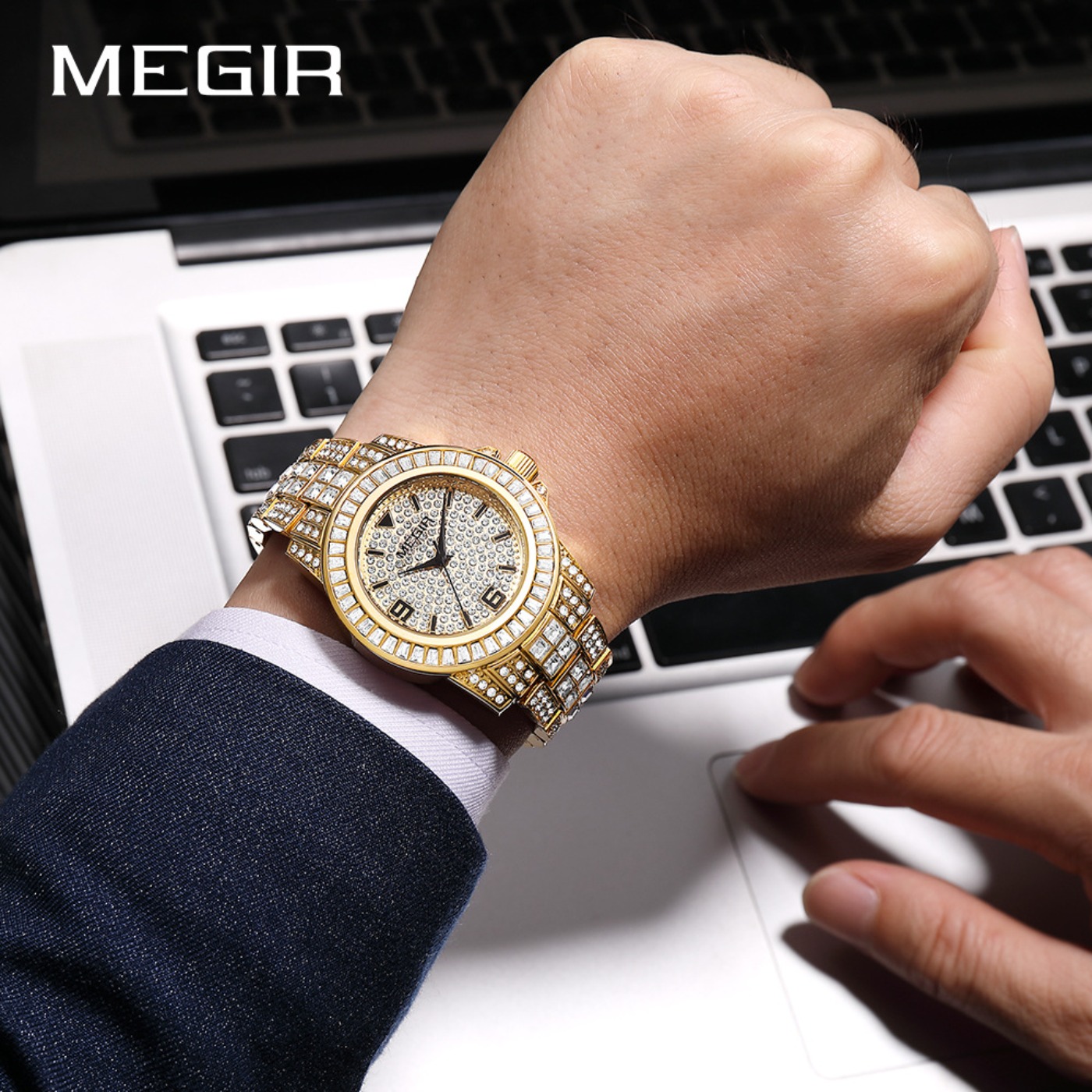MEGIR Luxus Diamant-Uhren Unis – Luxury Watch Diamond Bewertung und Preis
