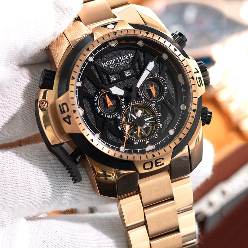 Herren Automatische Mechanisch – Chronograph Flyback Watch Bewertung und Preis