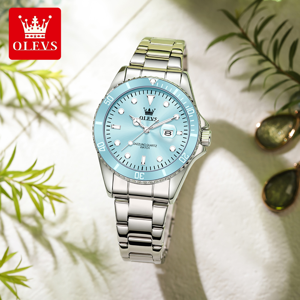 OLEVS Luxus-Edelstahl-wasserdi – Luxury Watch Ladies Bewertung und Preis