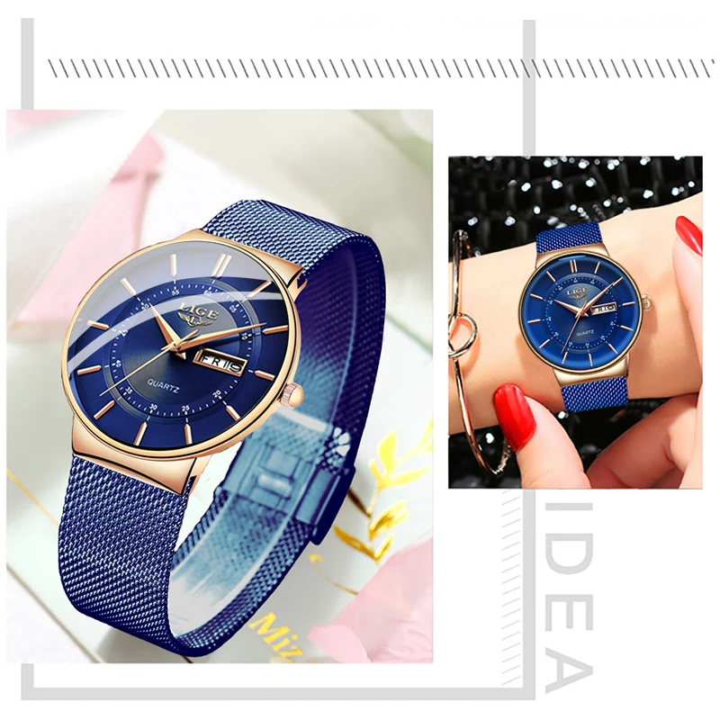 Damenuhren LIGE Top-Marke Luxu – Luxury Watch Top 10 Bewertung und Preis