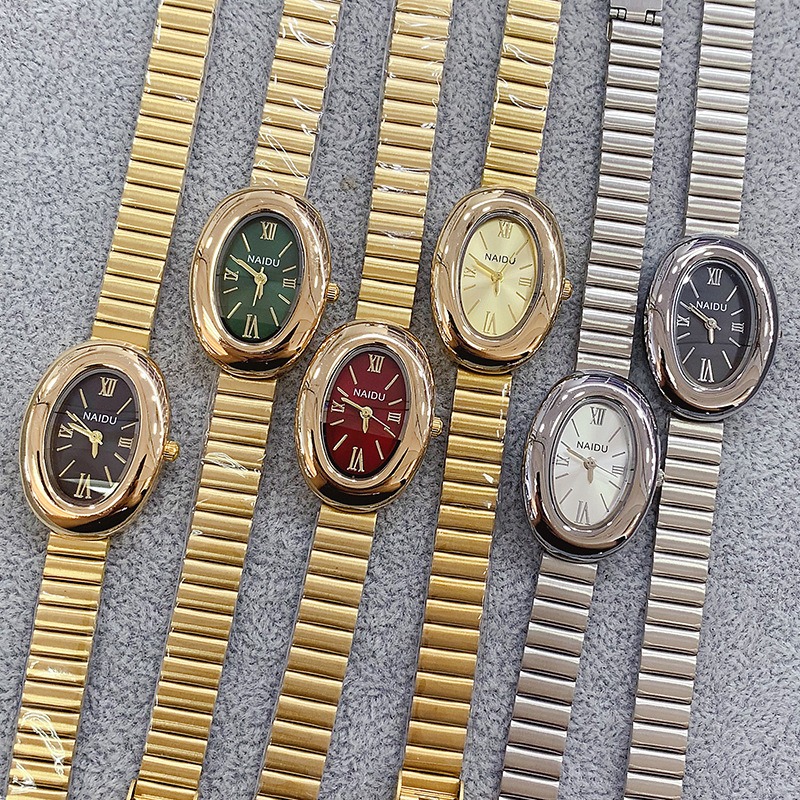Luxus Marke Gold Oval Frauen Q – Luxury Watch For Girls Bewertung und Preis