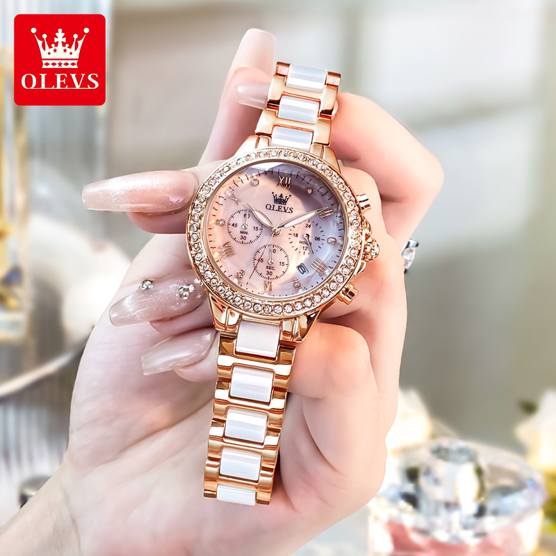 OLEVS 9999 Frauen Uhr Marke Or – Luxury Watch For Girls Bewertung und Preis