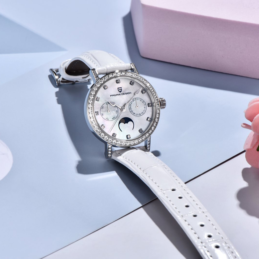 PAGANI DESIGN Damen-Quarzuhr m – Luxury Watch Diamond Bewertung und Preis