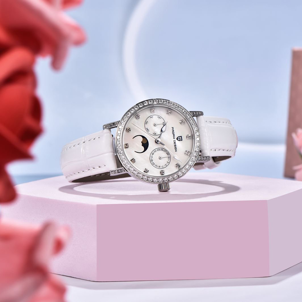 PAGANI DESIGN Damen-Quarzuhr m – Luxury Watch Diamond Bewertung und Preis