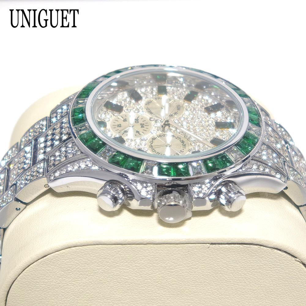 Heiße Mode Grüne Uhren Männer  – Luxury Watch Green Dial Bewertung und Preis