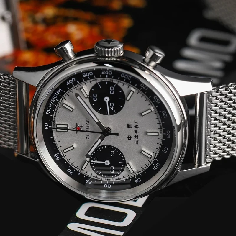 42 mm China Aviation Chronogra – Chronograph Flyback Watch Bewertung und Preis