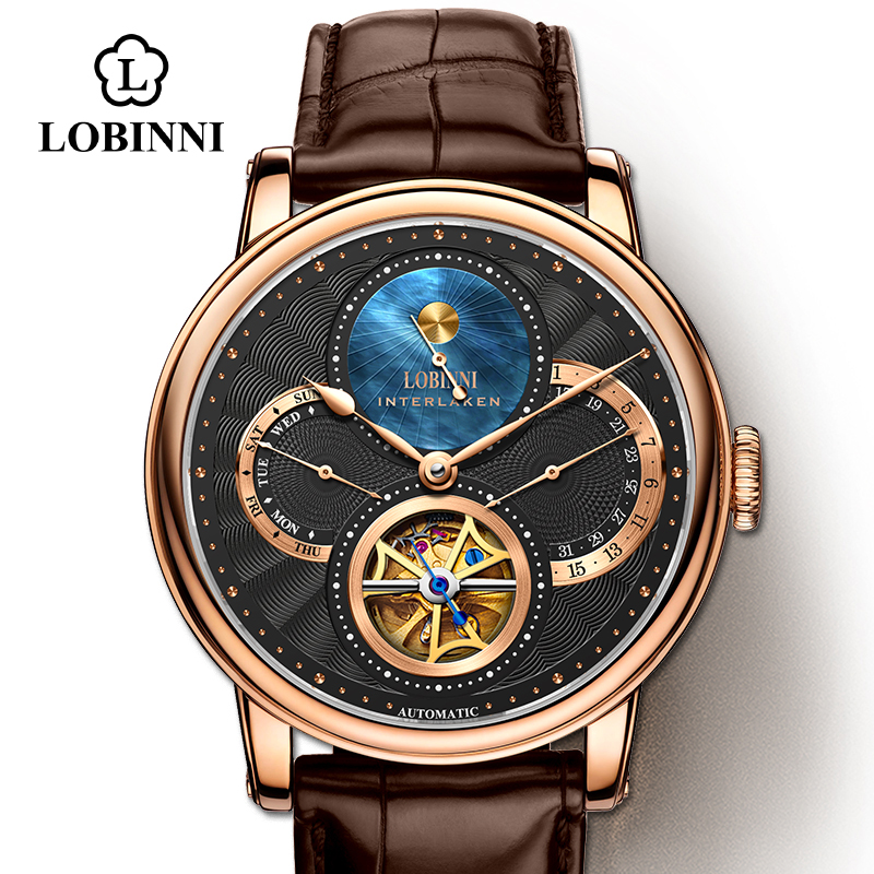 LOBINNI Uhr Männer Automatisch – Chronograph Flyback Watch Bewertung und Preis