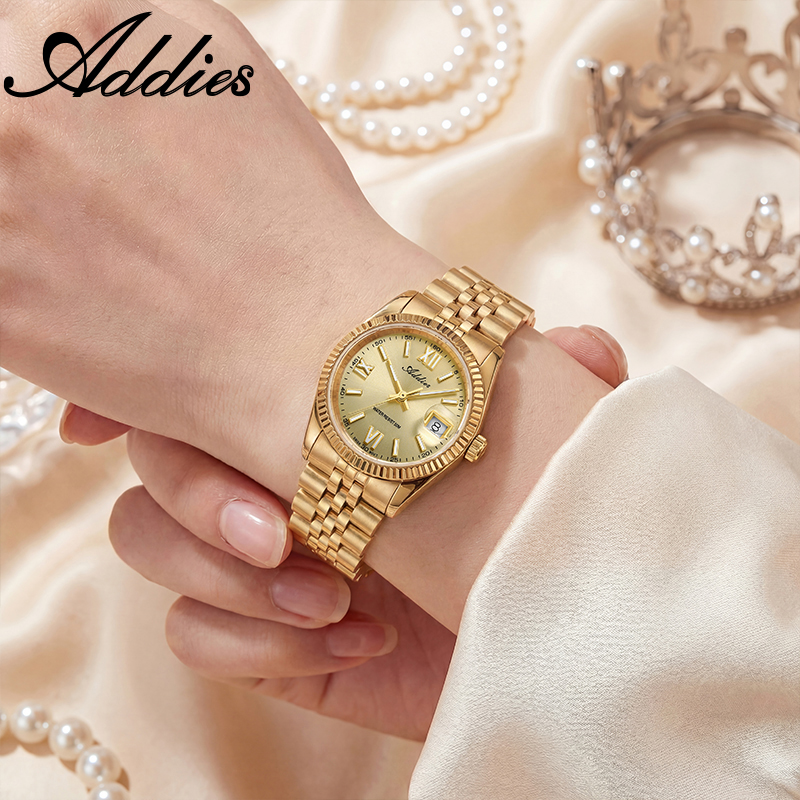 Addies Luxus-Damenuhr, Saphirg – Luxury Watch Diamond Bewertung und Preis