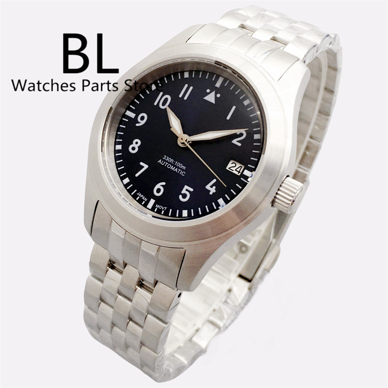 BLIGER 36mm/39mm Pilot Stil NH – Luxury Watch Green Dial Bewertung und Preis