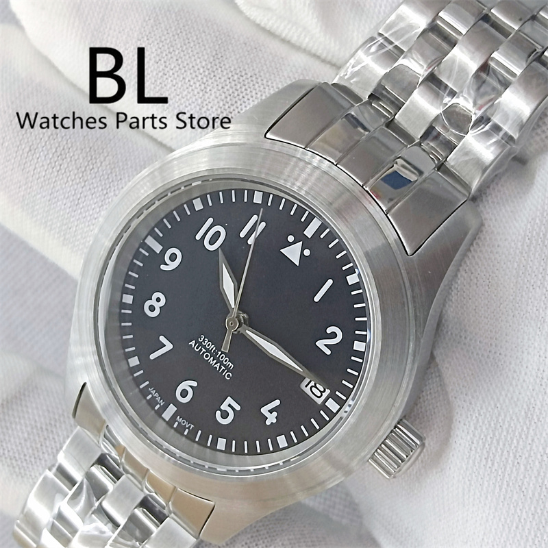 BLIGER 36mm/39mm Pilot Stil NH – Luxury Watch Green Dial Bewertung und Preis