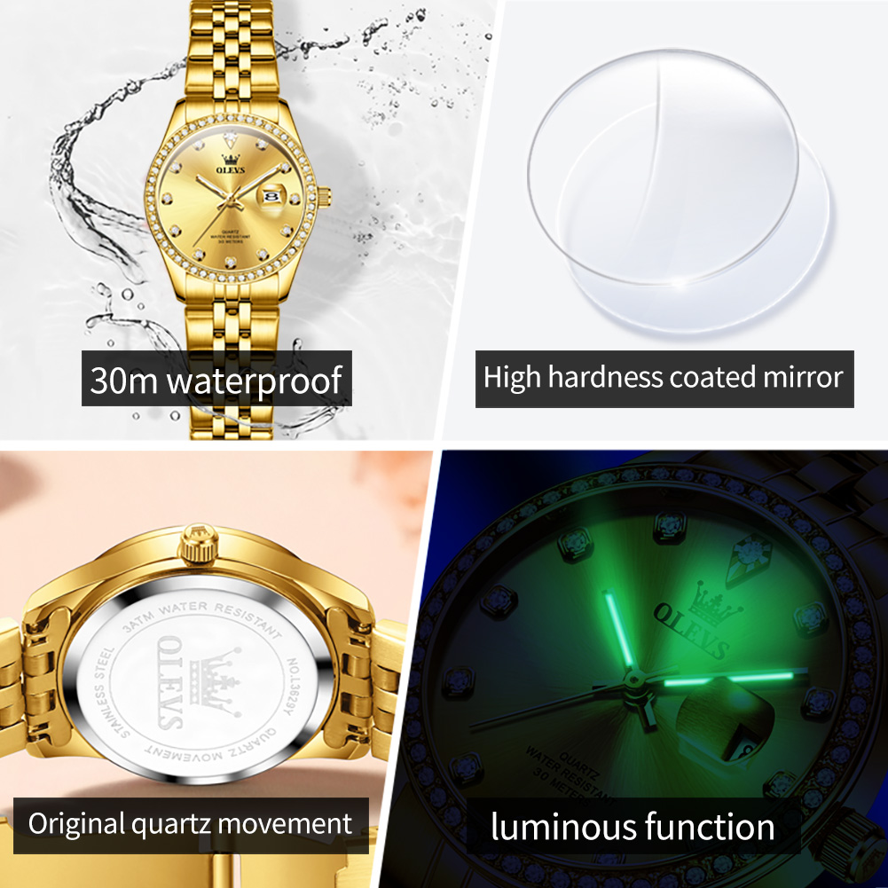 OLEVS Top Luxus Elegante Uhr f – Luxury Watch Top 10 Bewertung und Preis