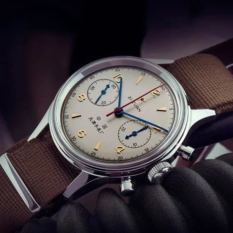 1963 Herrenuhren 1963 Pilotenu – Chronograph Flyback Watch Bewertung und Preis
