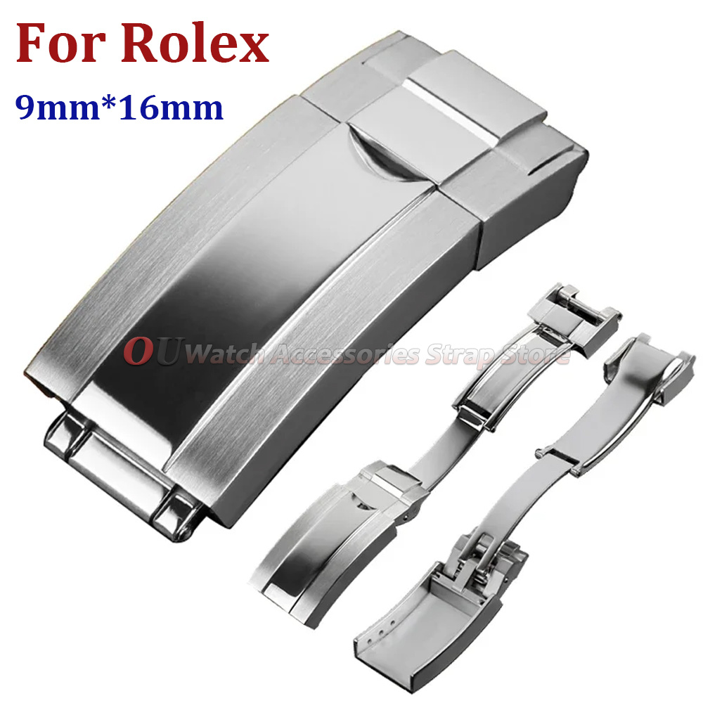 9mmx16mm Edelstahl-Faltschließ – Luxury Watch Unique Bewertung und Preis